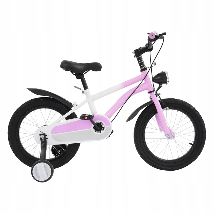 Дитячий велосипед 16 дюймів з підсвіткою та допоміжними колесами