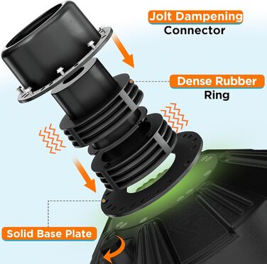 Дитячий боксерський мішок RDX 4 фути з підставкою, рукавички для тренувань, MMA, кікбоксинг, бокс, єдиноборства, муай-тай, білий