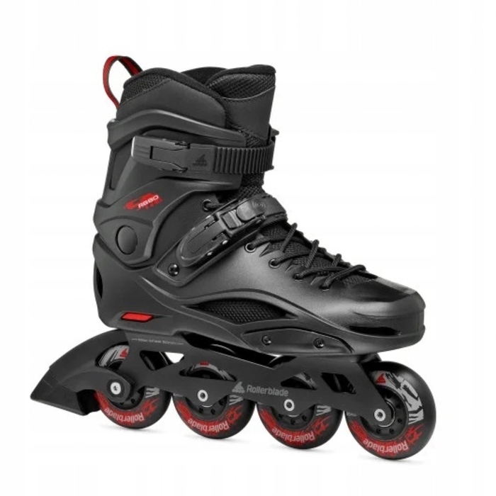 Ролики Rollerblade RB 80 — чорно-червоні — 47 (310)