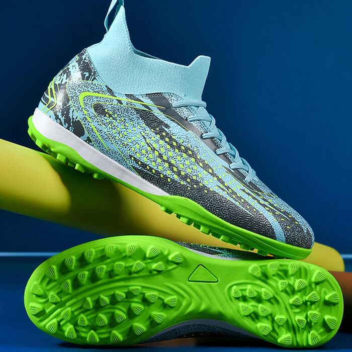 Дитячі футбольні бутси Donbest для хлопчиків, під штучні поля, AG FG, синій, розмір 36 EU