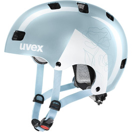 Дитячий велосипедний шолом Uvex Kid 3, білий, розмір 55-58 см, індивідуальне регулювання, посилена вентиляція