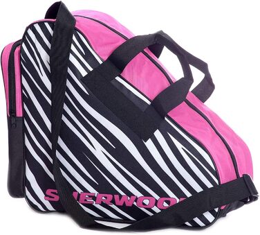 Сумка для ковзанів SHER-WOOD Pink Zebra, для дорослих і дітей, для роликів та хокейних ковзанів