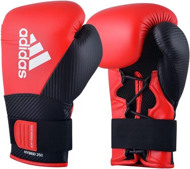 Боксерські рукавички Adidas Hybrid 250 Duo Lace з шнурівкою і липучкою, інноваційна комбінація застібок