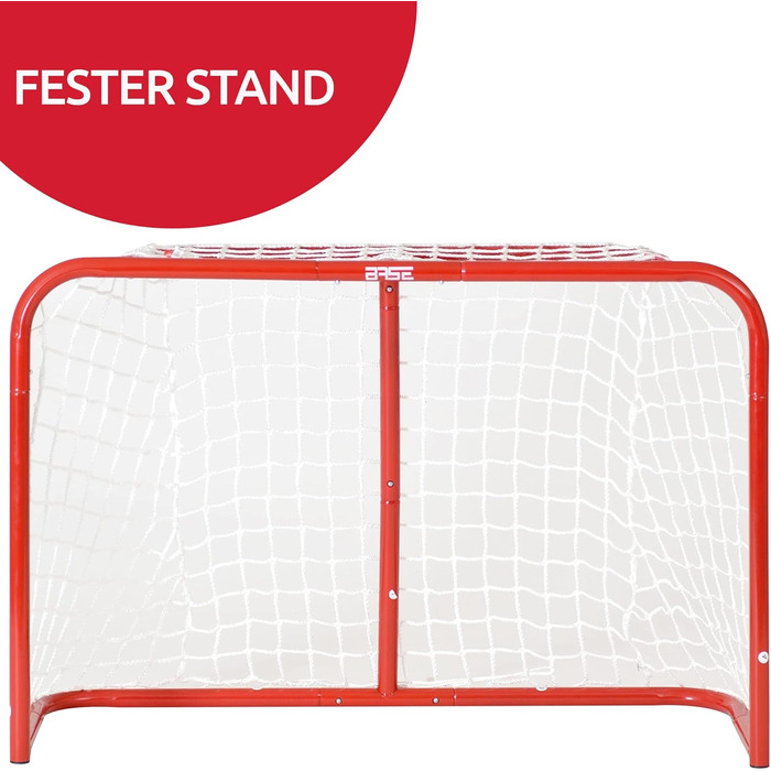 Street-Hockeytor Base 32'' - Розкладне вуличне ворота для хокею, 81x53x30 см, з м'ячем та міні-кічками