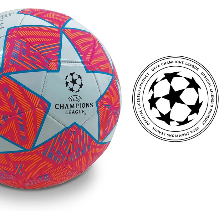 Футбольний м'яч Mondo Toys CHAMPIONS LEAGUE, розмір 5, офіційний, зшитий, 300 г