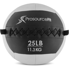 М'яч для фітнесу ProsourceFit Soft Medicine Ball для динамічних вправ, Wall Ball, м'який тренувальний снаряд для фулбоді тренувань