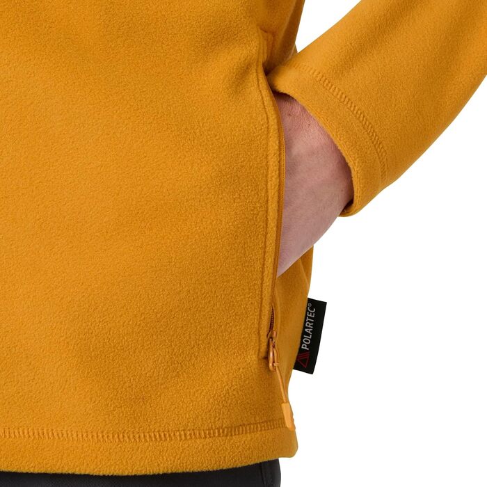 Чоловіча флісова куртка Helly Hansen Daybreaker Fleece Marine 2.0, гірчичний колір, розмір XXL