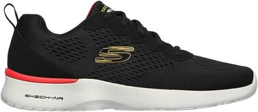 Чоловічі кросівки Skechers Skech-air Dynamight Tuned Up чорного кольору з сірими вставками, 42 EU