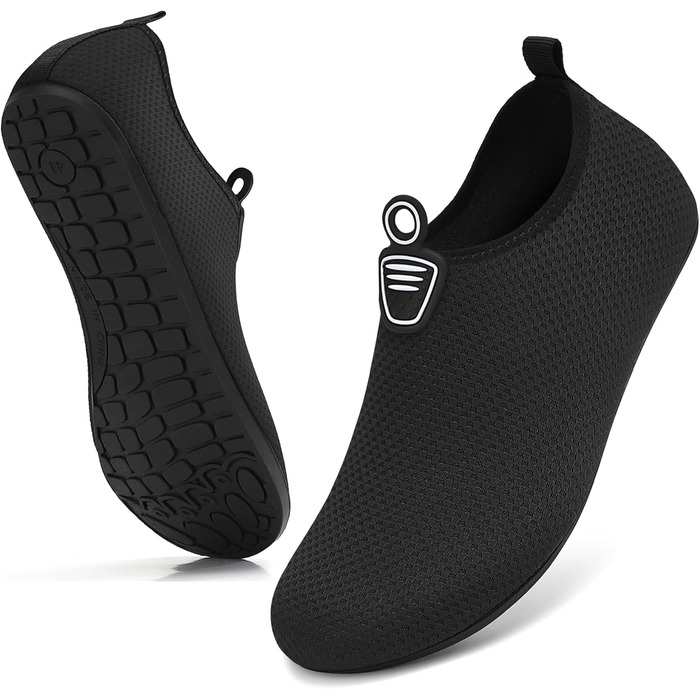 Шкарпетки для плавання та водних видів спорту Sixspace: чоловічі та жіночі, швидковисихаючі, з неопрену, розмір 34-47, чорний