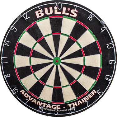 Професійна дартс-мішень Bull's Advantage Trainer з меншими секторами, для тренування, з кріпленням