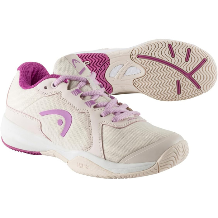 Дитячі тенісні кросівки HEAD Kinder Sprint 3.5 Junior, рожево-лілові (32 EU)