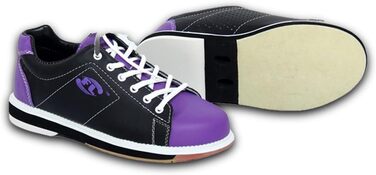 Жіночі боулінгові туфлі VEACAM, легкі, сучасні, з ковзними підошвами, для боулінгу, спорту, тренажерного залу, для боулерів, фіолетовий, 39 EU