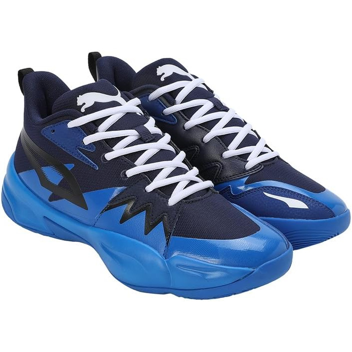 Кросівки баскетбольні PUMA Unisex Genetics, 44 EU, блакитні