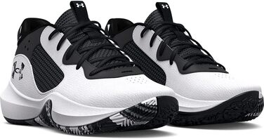 Кросівки баскетбольні Under Armour Ua Lockdown 6 для дітей, білі