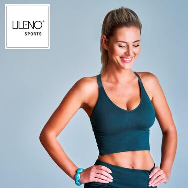 Йога-мат LILENO SPORTS 180x60 см, 4 мм, з ременем, нековзкий, бірюзовий — килимок для йоги, фітнесу, спорту, домашніх тренувань