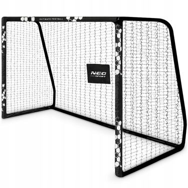Переносні сталеві футбольні ворота Neo-sport 300 x 200 x 120 см