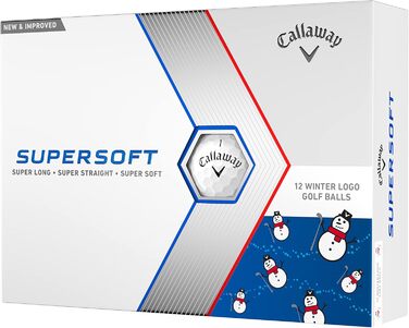 Гольф-м'ячі Callaway Supersoft 2023, преміум-якість