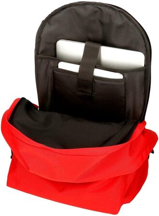 Шкільний рюкзак Reebok Boston, червоний, 31x44x15 см, 20,5 л, поліестер, з двома відділеннями