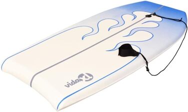 Дошка для серфінгу vidaXL Boogieboard, синя, EPS, 104 см