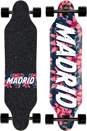 Лонгборд Madrid Skateboards Weezer Top Mount багатобарвний, повна комплектація