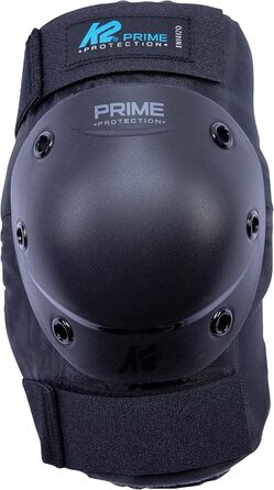 Захисний комплект K2 PRIME PAD SLIM для роликів, унісекс, наколінники, налокітники, захист зап'ясть, чорний-синій, розмір L (наколінник: 41-45см, 36-39см / налокітник: 27-30см, 26-29см / зап'ястя: 22-24см, 19-21см)
