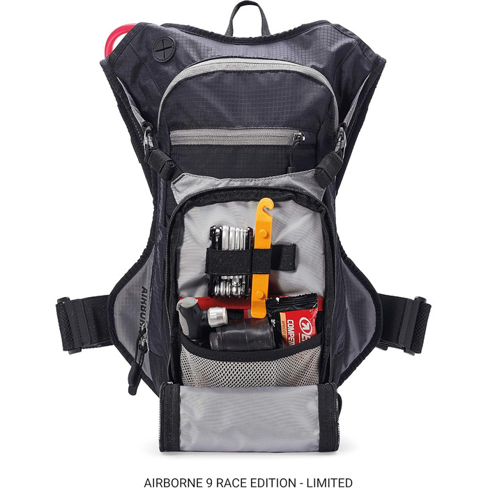 Гідратор USWE Airborne Limited Race Edition для MTB, сірий/чорний, легкий рюкзак для велосипедистів