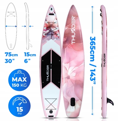 SUP-дошка Thunder ROSEA 365 см