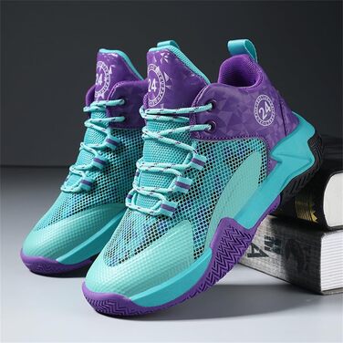 Дитячі баскетбольні кросівки Kinder – унісекс, рожеві, розмір 36 EU. Антиковзаюча підошва, високий верх, для хлопчиків та дівчаток