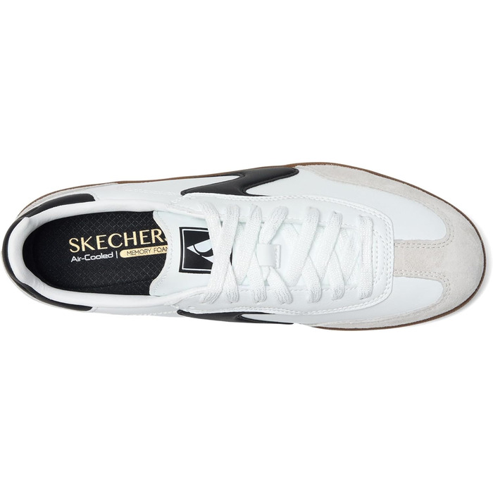 Кросівки жіночі Skechers Hotshot Kickoff White/Black Duraleather 38 EU