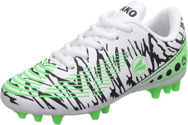 Дитячі футбольні бутси JAKO J-SFG Take (Білий, Неоновий зелений, 44 EU)