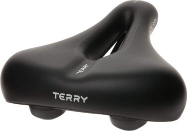 Велосипедне сідло Terry Herren Anatomica, чорне, універсальний розмір