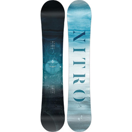 Сноуборд Nitro Mystique 2025 для жінок, All-Mountain, Directional Twin, Gullwing, 155 см