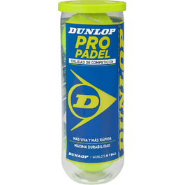 М'ячі для падел-тенісу Dunlop Pro Padel