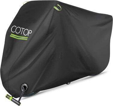 Водонепроникний чохол для велосипеда COTOP 210T Nylon, 200 x 80 x 110 cm, з захистом від крадіжок, для велосипедів, електровелосипедів та ролерів