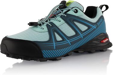 Черевики для трекінгу та трейлраннінгу для жінок та чоловіків, дихаючі, 45 EU, блакитні