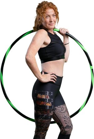 Hula Hoop Hoopomania для початківців, Ø95 см, неон зелений, для дорослих