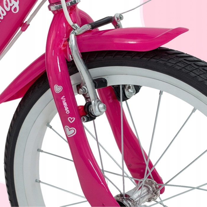 Дитячий велосипед Miravo 16 дюймів, алюмінієвий, багатоколірний