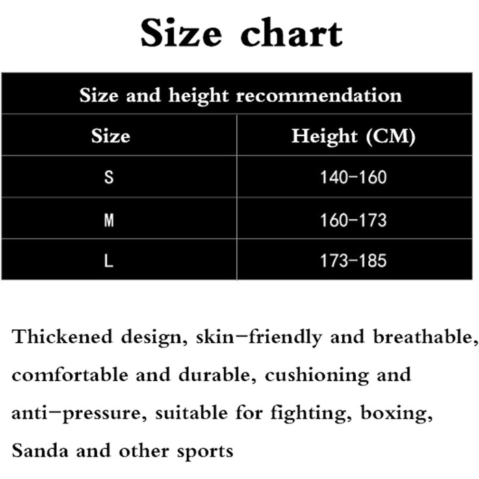 Захисники гомілок для Муай Тай, кікбоксингу та інших єдиноборств, унісекс, з захистом зап'ястя, чорні