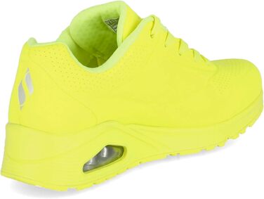 Кросівки жіночі Skechers UNO Night Shades Neon Yellow Durabuck 42 EU