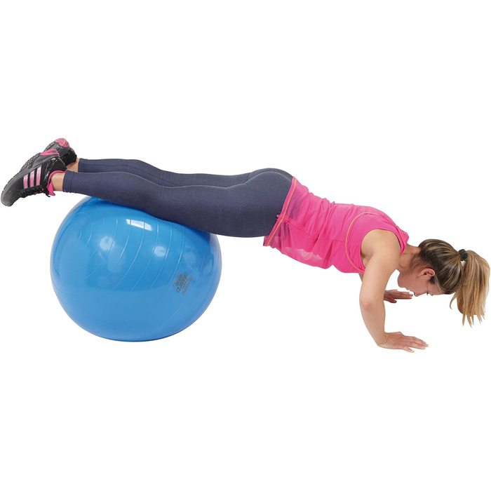 Фітбол GYMNIC 65 см – гімнастичний м'яч для йоги, офісу та фітнесу