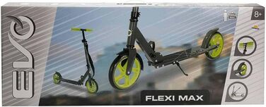 Самокат EVO FLEXI MAX LIME 200 мм, алюмінієвий, для дорослих