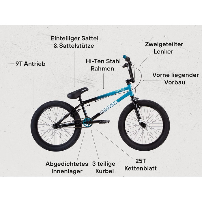 BMX велосипед Mongoose Ritual 500 20