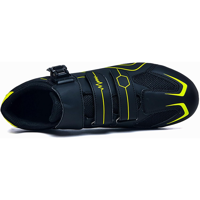 Чоловічі велосипедні кросівки для MTB - сумісні з SPD, для їзди по бездоріжжю та в приміщенні, з швидкою шнурівкою (41 EU, D)