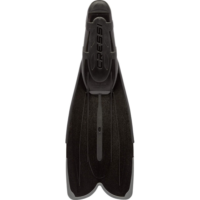 Ласти Cressi Agua Unisex для дайвінгу, снорклінгу та плавання, чорні, 43/44 + Маска, трубка та ласти Cressi Onda Mare (комплект)