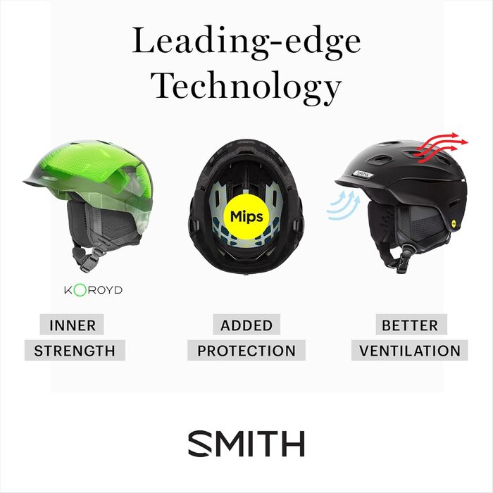 Шолом Smith Nexus MIPS чорний, розмір M, для велосипедистів