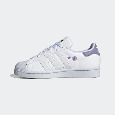 Кросівки Adidas зі штучної шкіри, білі, розмір 36