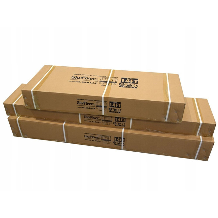 Батут із сіткою SkyFlyer 426 см FT 8 (244-252 см)