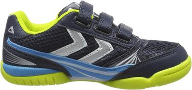 Дитячі спортивні зала Hallenschuhe Hummel ROOT Unisex, 28 EU, Graphite Sulphur Spring