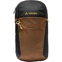Туристичний рюкзак VAUDE Wizard 24+4, водовідштовхувальний, для жінок і чоловіків, зручна спинка, багато відділень, чорний/умбра