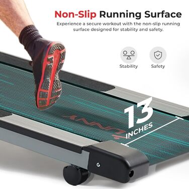 Механічна бігова доріжка Sunny Health & Fitness SF-T1407M для дому